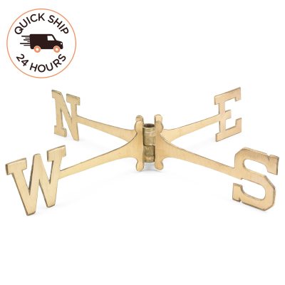 Brass Extra-Large 22″ Weathervane Directionals