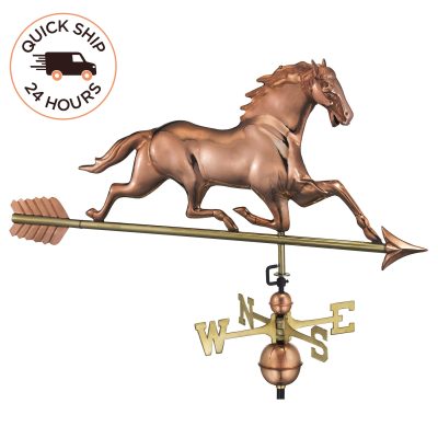 Horse Weathervane with Arrow