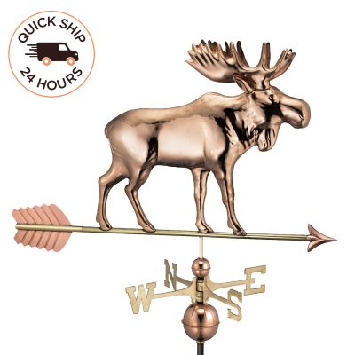 Moose Weathervane with Arrow