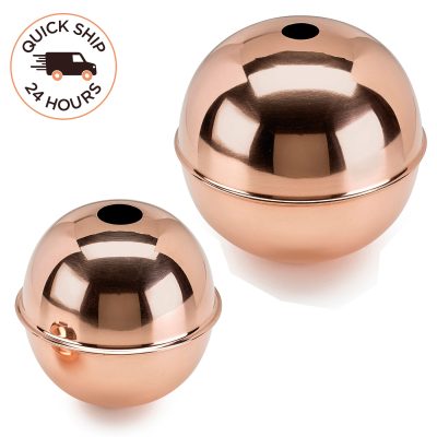 4″ & 6″ Copper Extra-Large Weathervane Spacer Ball Set