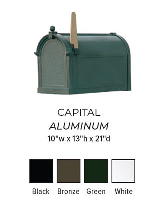 Capital Aluminum Mailbox