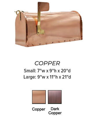 Copper Mailbox