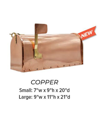 Copper Mailbox