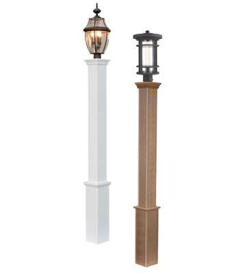 Frankfort Lantern Post