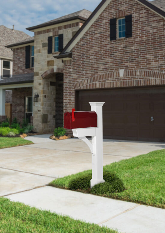 Hartford Mailbox Post