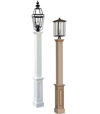 Lincoln Lantern Post
