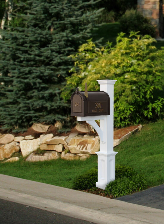 Madison Mailbox Post