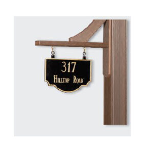 Vanderbilt Sign for Lamp Post