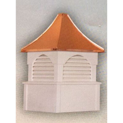 H-Model Cupola – Square with Arched Louvers & Pagoda Roof