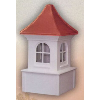 J-Model Cupola – Square with Windows, Crown Molding & Pagoda Roof