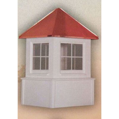 MCC-Model Cupola – Square with Windows & Straight Roof