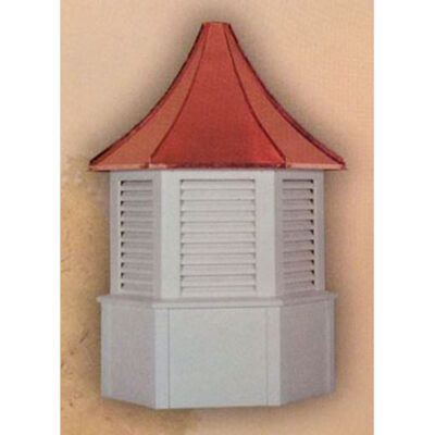 X-Model Cupola – Six-Sided with Louvers & Pagoda Roof
