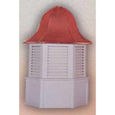 XB-Model Cupola – Six-Sided with Louvers & Bell Roof