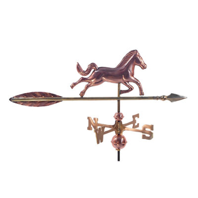 30″ Horse Weathervane with Traditional Directionals