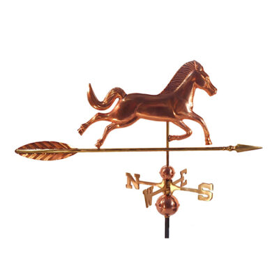 43″ Horse Weathervane with Traditional Directionals