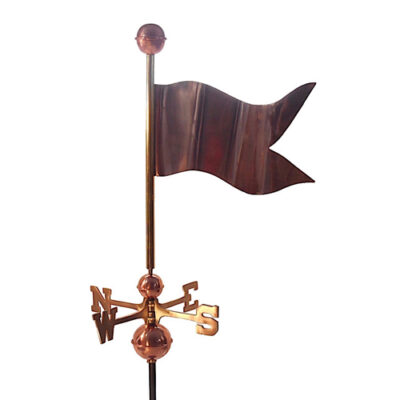 Dalvento 19″ Banner Weathervane with Traditional Directionals