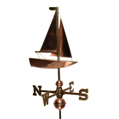 Sailboat weathervane by Dalvento