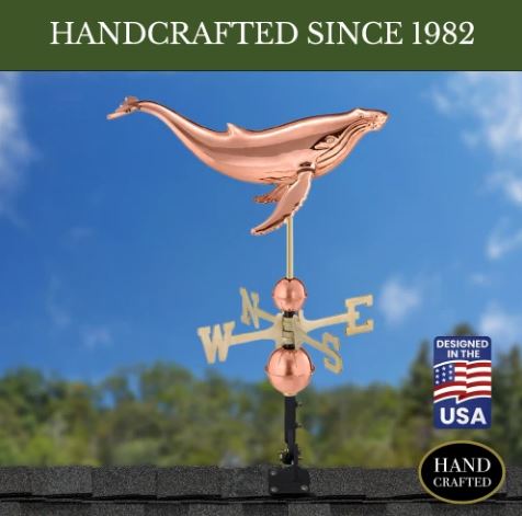 Humpback Whale Weathervane